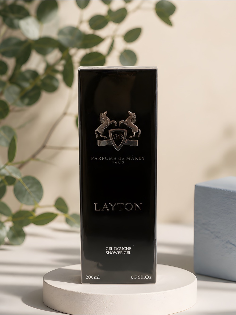 Layton by Parfums de Marly 6.75 oz Shower Gel for Men New In Box PDM
